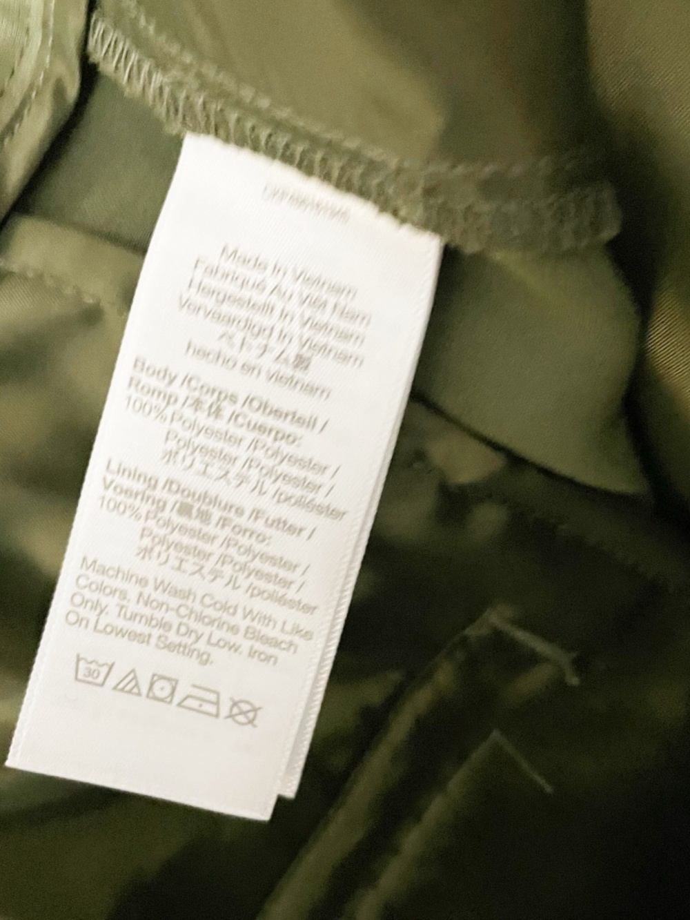 NEW Madewell High Rise Straight Cargo Multi Pocket Trousers Pants Satin Olive 4 - Picture 3 of 4